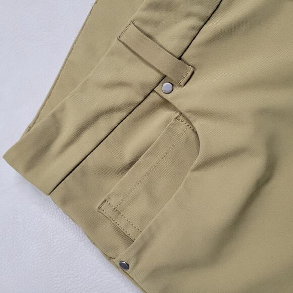 VRST Athletic Pants Mens 32x30 Khaki Limitless 5 Pocket Tech Pant Golf Preppy - Picture 10 of 12